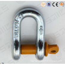 Screw Pin anchor Shackle Steel Shackle U Shackle